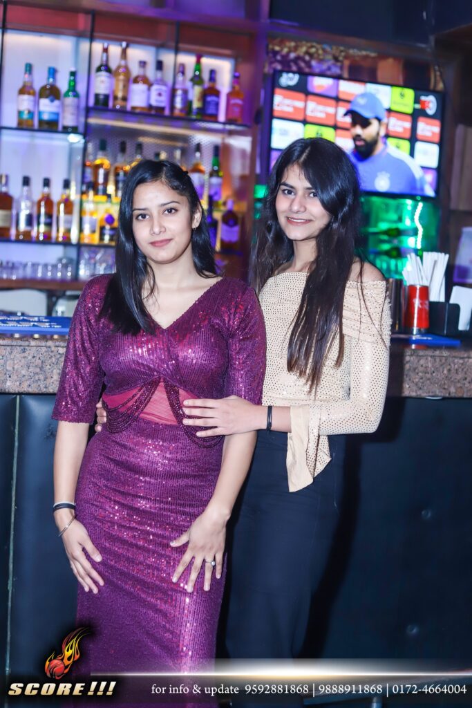 Sexy girls from Score Nightclub Chandigarh