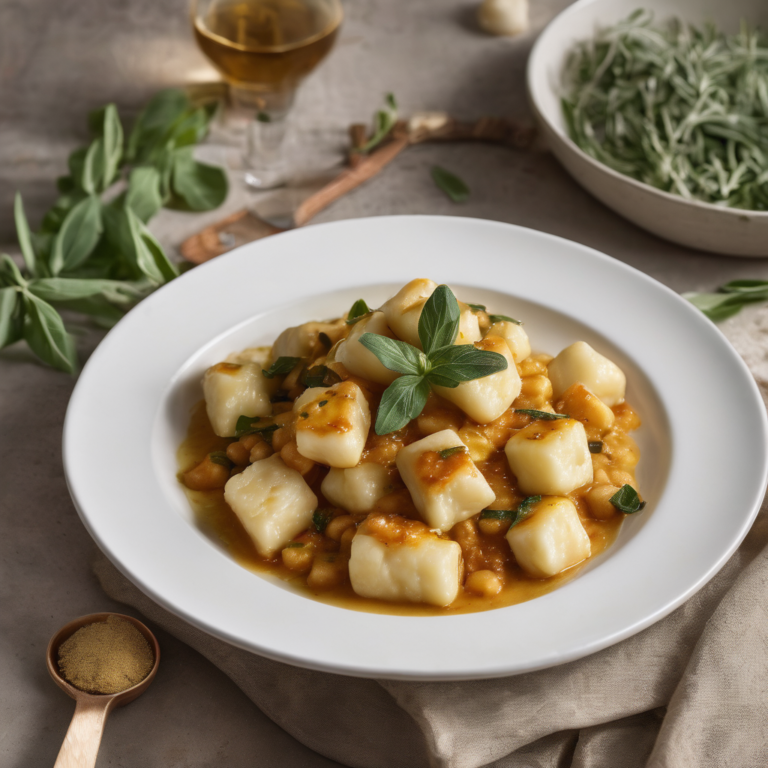 Cauliflower Gnocchi With Brown Butter Sage Sauce Recipe The Foodie Travels